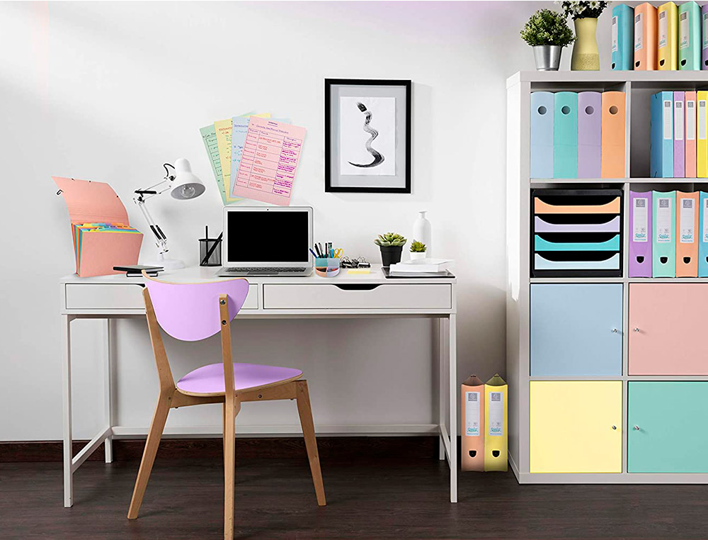 PORTE REVUESEXACOMPTA MAG-CUBE POUR DOCUMENTS A4 PASTEL VERT PASTEL