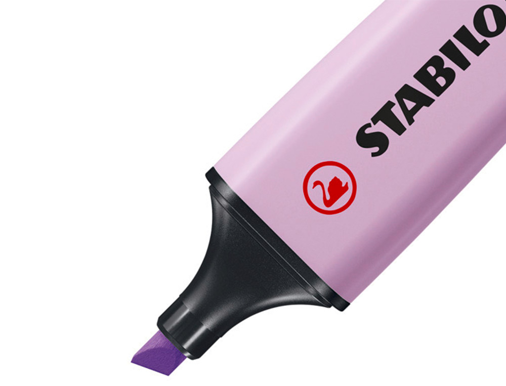 SURLIGNEUR STABILO BOSS PASTEL TRAC 2/5MM POINTE BISEAUTE ENCRE UNIVERSELLE BASE EAU RSISTANTE LUMIRE POCHETTE 4U