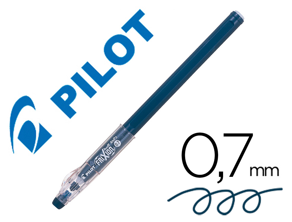 FRIXION BALL STICK ROLLER ENCRE GEL BLEU NUIT 0.7 MM