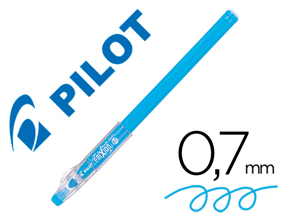 FRIXION BALL STICK ROLLER ENCRE GEL TURQUOISE 0.7 MM