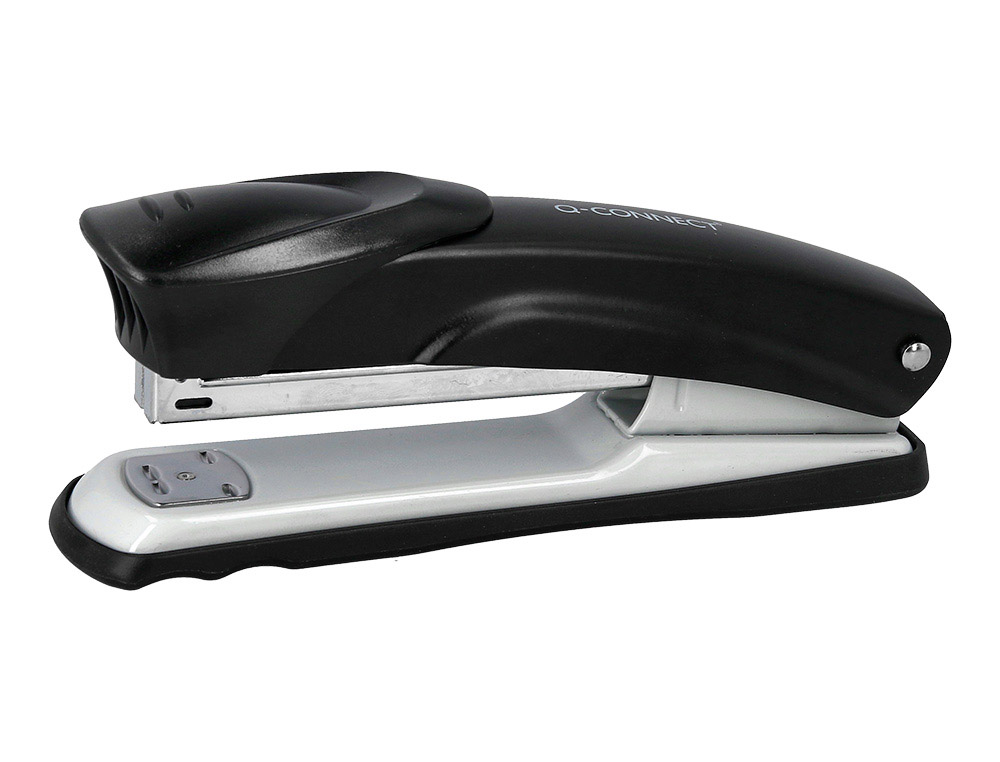 AGRAFEUSE BUREAU Q-CONNECT KF14211 METALLIQUE CAPACITE   20 FEUILLES COLORIS NOIR