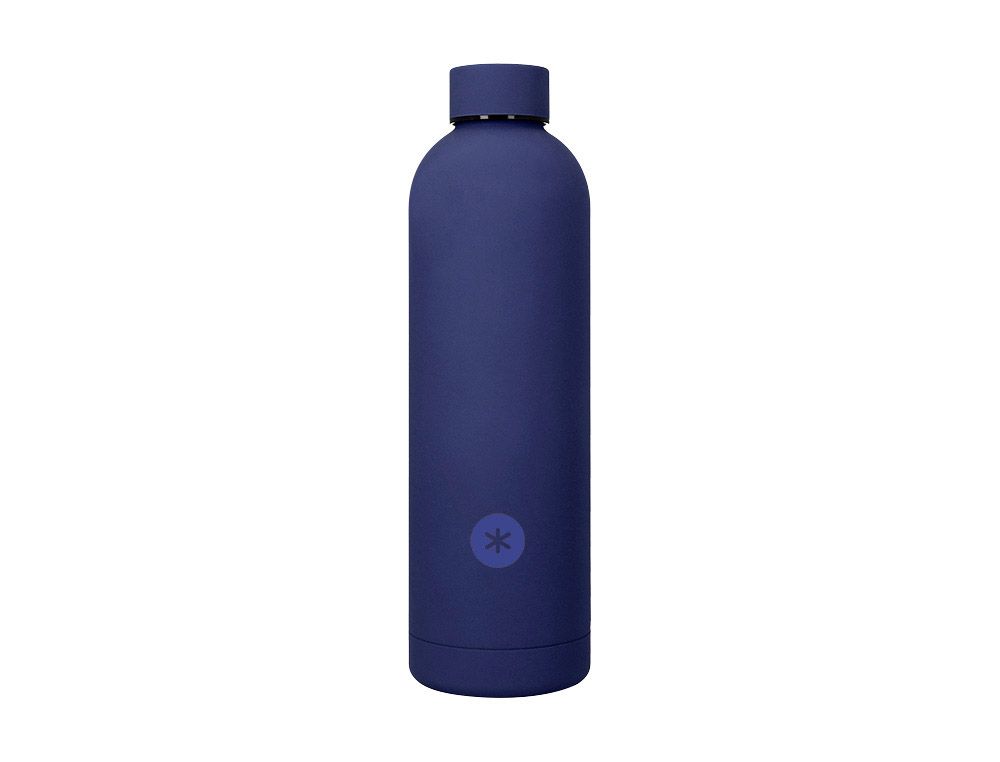 BOUTEILLE ISOTHERME ANTARTIK ACIER INOXYDABLE SANS BPA     750ML COLORIS BLEU