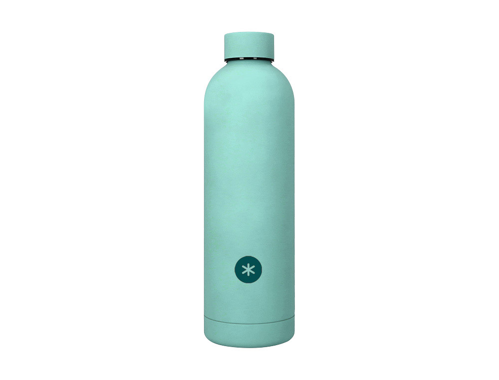 BOUTEILLE ISOTHERME ANTARTIK ACIER INOXYDABLE SANS BPA     750ML COLORIS MENTHE