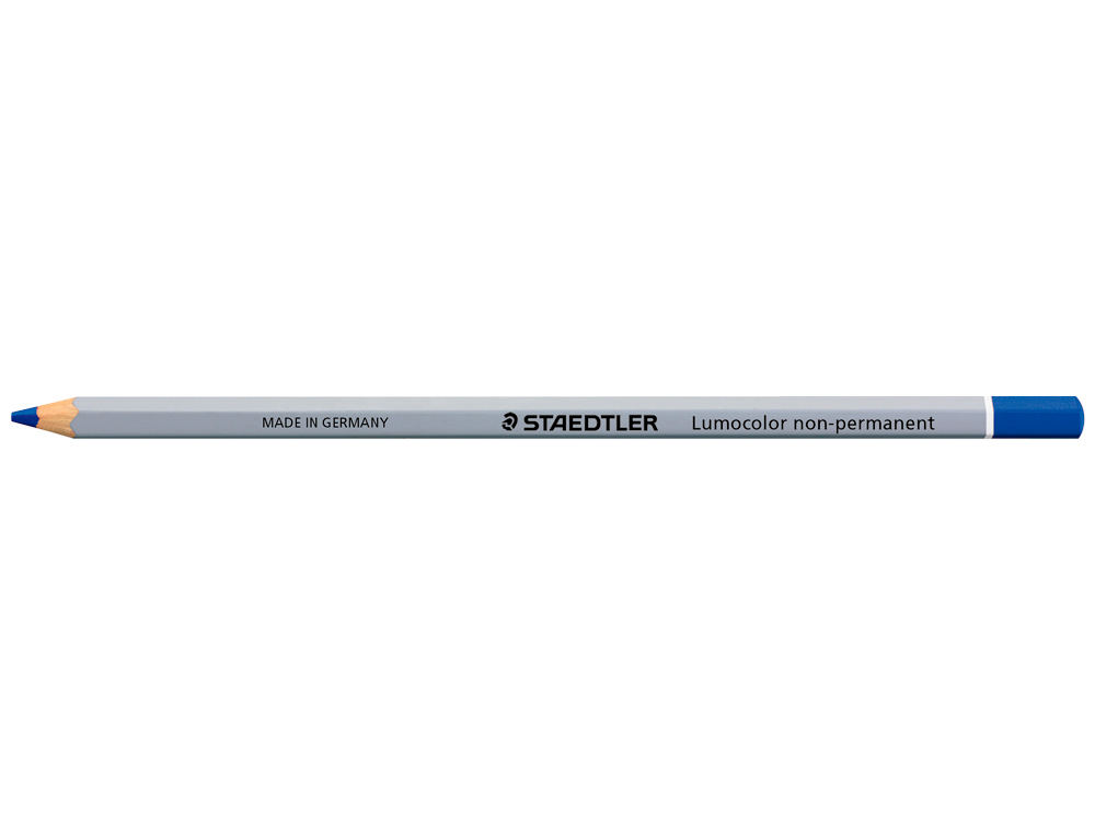 CRAYON MARQUEUR STAEDTLER A SEC LUMOCOLOR NON-PERMANENT   OMNICHROM 108 COLORIS BLEU