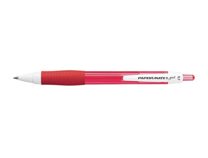 ROLLER PAPER MATE GEL RTRACTABLE CRITURE MOYENNE 0.5MM ENCRE SPCIFIQUE DOUCEUR CRITURE LUMINOSIT COULEUR ROUGE