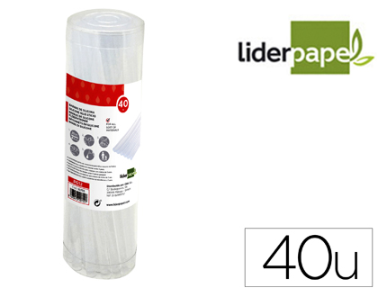 BATON DE COLLE LIDERPAPEL 7X200MM BOITE 40 UNITES