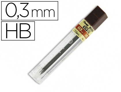 MINE PENTEL 0.3MM HB TUI 12 UNITS
