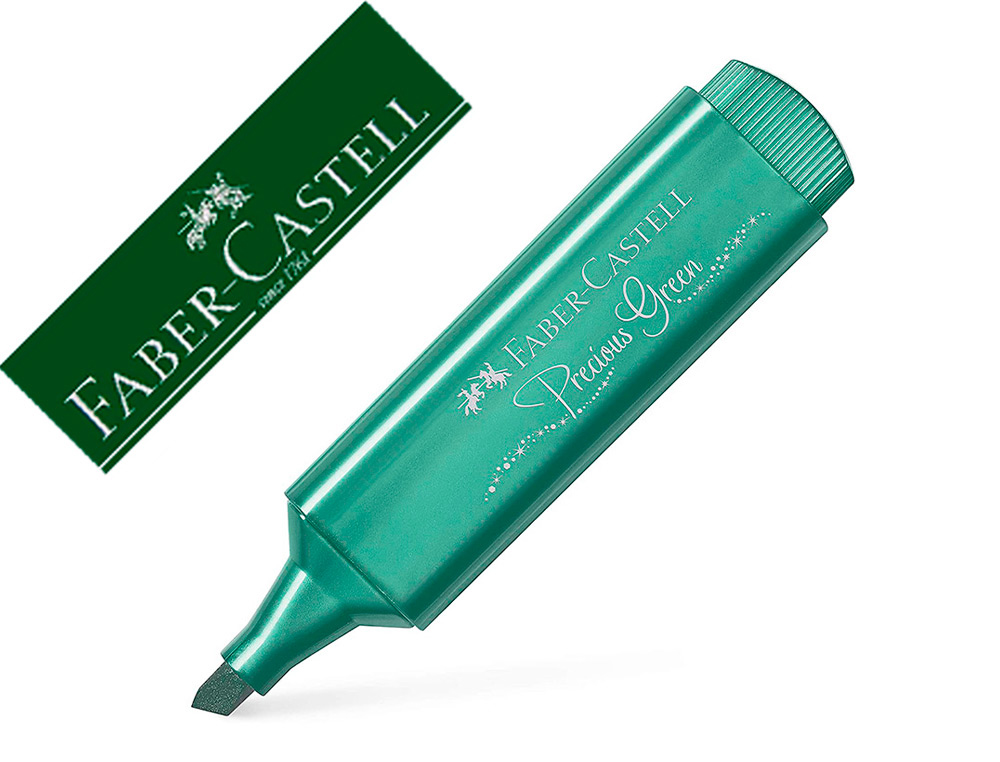 SURLIGNEUR FABER CASTELL TEXTLINER TL 46 METALLIC VERT