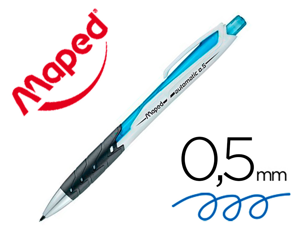 PORTE-MINE MAPED BLACK PEPS AUTOMATIC 0.5MM COLORIS BLEU