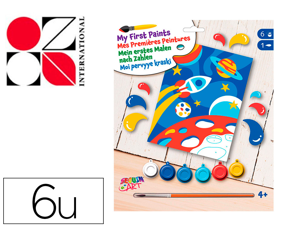 PEINTURE PAR NUMERO OZ INTERNATIONAL JUNIOR MODELE   MISSION GALAXIE