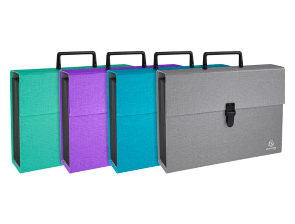 TRIEUR EXACOMPTA FAMILIAL TEKSTO 18 COMPARTIMENTS A4    ASSORTIMENT
