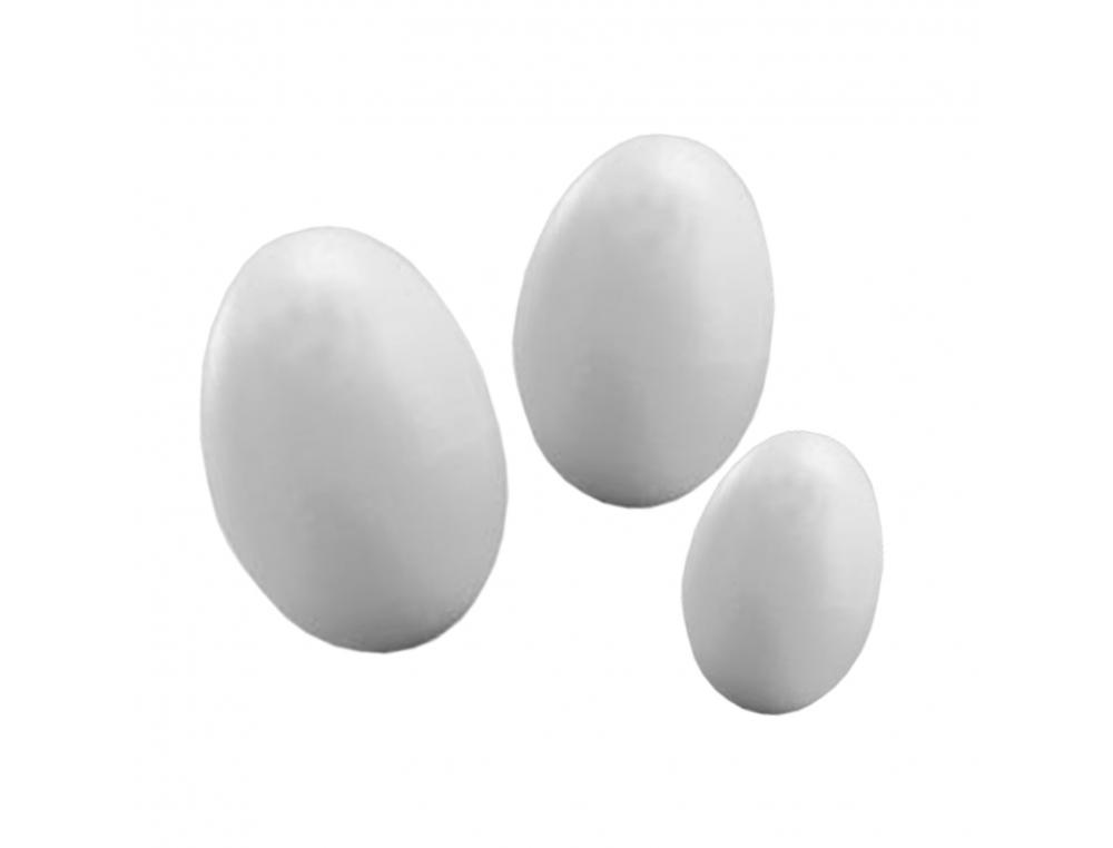 ASSORTIMENTS D OEUFS LOOLIPO 3 DIMENSIONS SACHET DE 100    UNITES ASSORTIS COLORIS BLANC