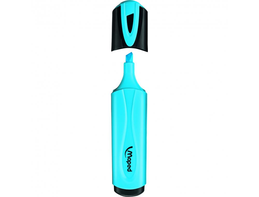 SURLIGNEUR FLUO PEP'S CLASSIC MAPED COLORIS BLEU