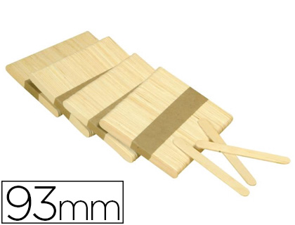 BTONNET EN BOIS GRAINE CRATIVE 93MM COULEUR NATURELLLE SACHET 300 UNITS