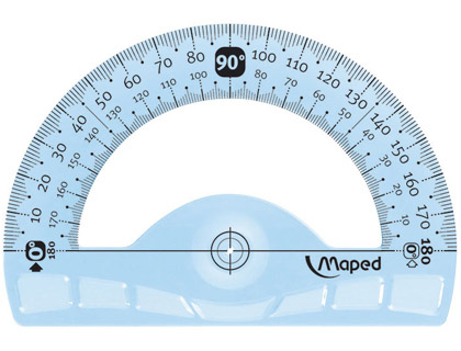 RAPPORTEUR MAPED FLEX 180 DEGRS BASE 12CM INCASSABLE