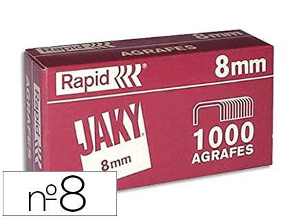 AGRAFE RAPID JACKY 8 BOTE 1000 UNITS