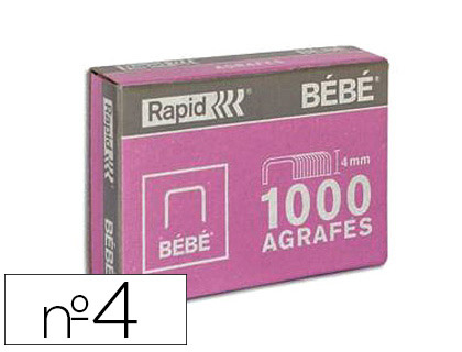 Rapid Inox SuperStrong Boîte de 1000 Agrafes 24,…