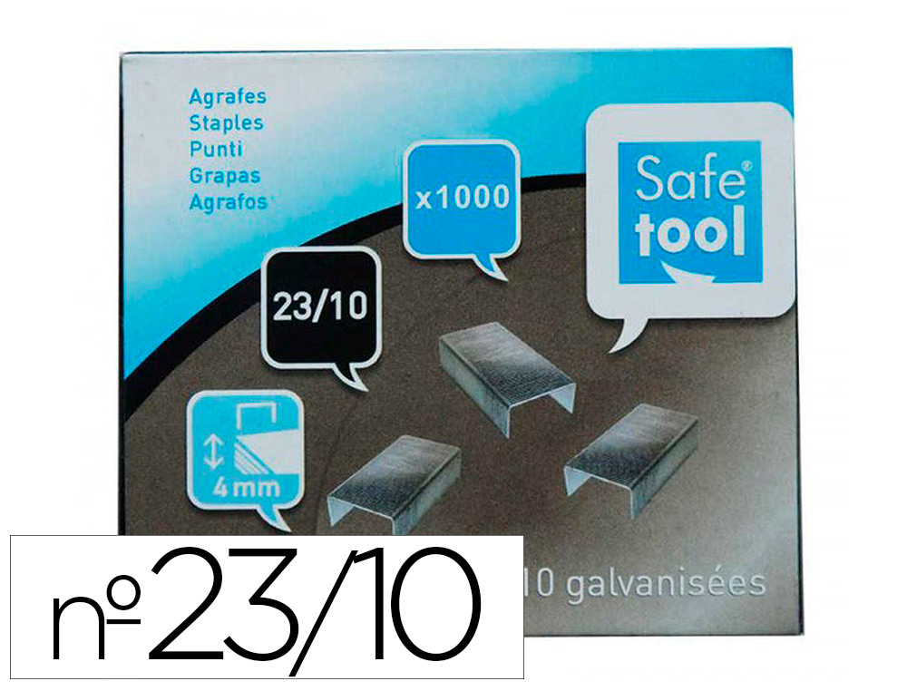 AGRAFE SAFETOOL MODLE 23/10 BOTE 1000 UNITS