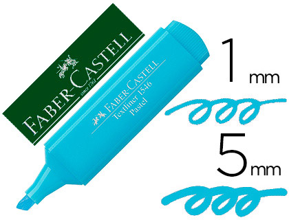 SURLIGNEUR FABER-CASTELL TEXTLINER TL1546              SUPERFLUORESCENT POINTE       FEUTRE BISEAUTEE 3 LARGEURS
