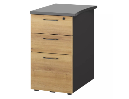 CAISSON BOUT DE BUREAU JAZZ+ CHENE BOCAGE P61 GAUTIER