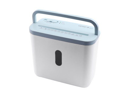 DESTRUCTEUR PAPIER GENIE 440X COUPE CROISE P4 BLANC / BLEU