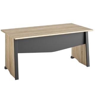 MEUBLE BUREAU MAMBO SONOMA CHENE NOIR 160CM