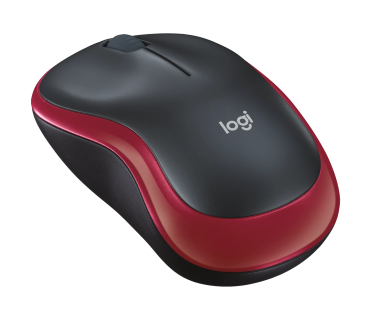 SOURIS SANS FIL LOGITECH M185 ROUGE