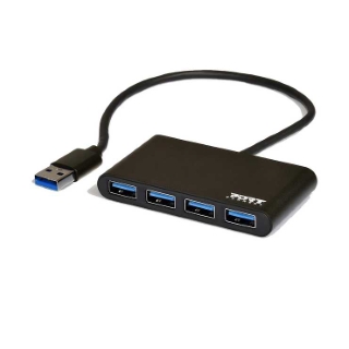 HUB USB PORT CONNECT 4 PORTS 3.0 NOIR