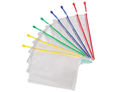 Pochettes Renforces  Zip – A4