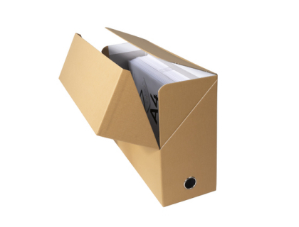 Boite transfert Dos 120mm papier toil - Havane