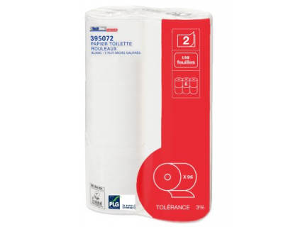Papier toilette / hygienique Techline blanc - 6 rouleaux