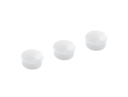 Lot de 10 Aimants - 0,9 cm de diamtre - blanc SIGN
