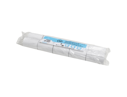 BOBINES X10 POUR TICKETS DE CARTE BANCAIRE 57X37MM - 18M - 1 PLI THERMIQUE 48G/M2