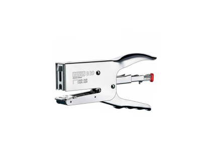 Pince agrafeuse puissante B39. Capacit 50 feuilles. Pour agrafe 26/6  8 et 24/6  8. Chrome
