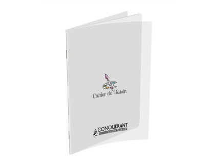 OXFORD CAHIER  DESSIN 24X32 POLYPRO INCOLORE 96P 120G UNI