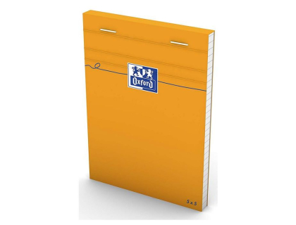 Bloc-Notes quadrill - 105 x 148 mm : OXFORD Couverture Orange
