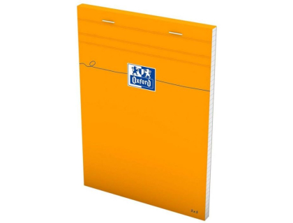Bloc-Notes quadrill - 148 x 210 mm : OXFORD Couverture orange