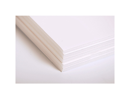 Carton Mousse 50x65cm 5mm - Blanc