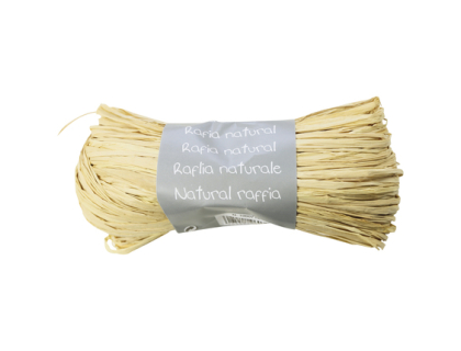 Pelote raphia naturel 50g, Naturel - Naturel
