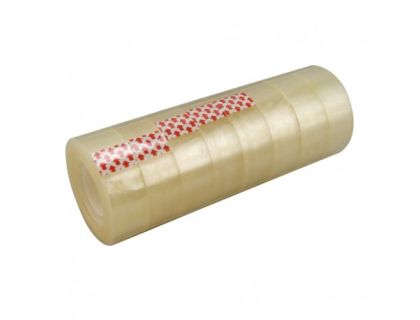 Ruban adhsif transparent de bureau 19mm x 33m pack de 8