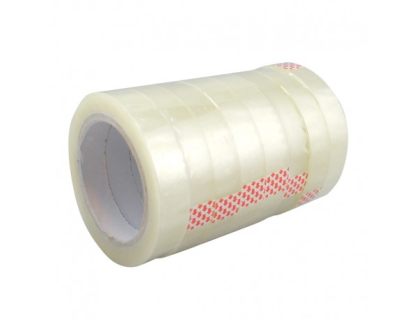 Ruban adhsif transparent de bureau 19mm x 66m pack de 8