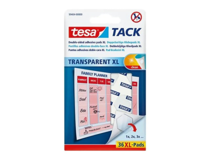 Pastilles adhsives - double face XL Tesa Tack - x36 