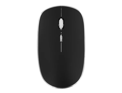 TNB - Souris sans fil silent click RUBBY noire