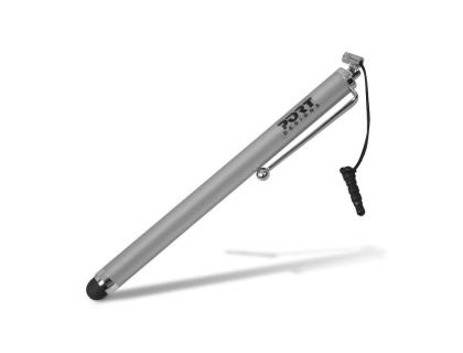 PORT DESIGN - STYLET POUR ECRAN TACTILE DESIGN ALUMINIUM GRIS