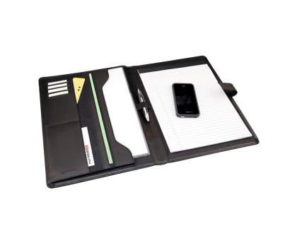 Confrencier porte document bloc A4 multipoches fermeture pression
