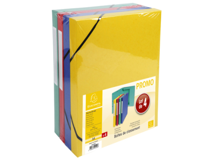LOT DE 4 BOITES DOS 25MM ASSORTIES