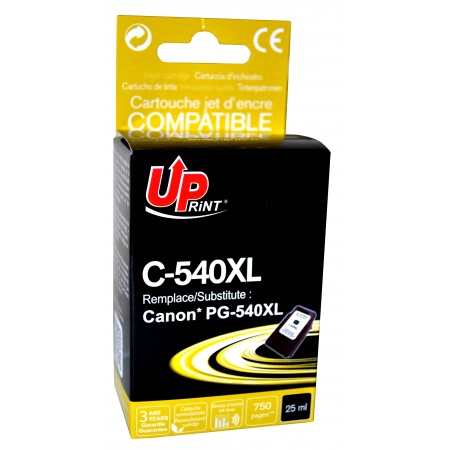 Cartouche Uprint Canon PG-540XL Noir remanufacture