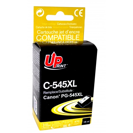 Cartouche Uprint Canon PG-545XL Noir remanufacture