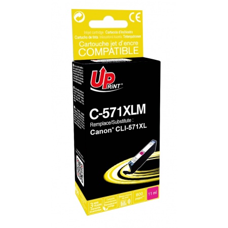 Cartouche Uprint Canon CLI 571XL Magenta remanufacture