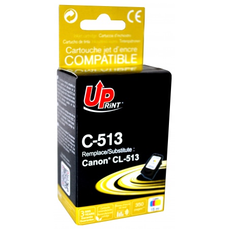 Cartouche Uprint Canon CL-513 Couleurs remanufacture